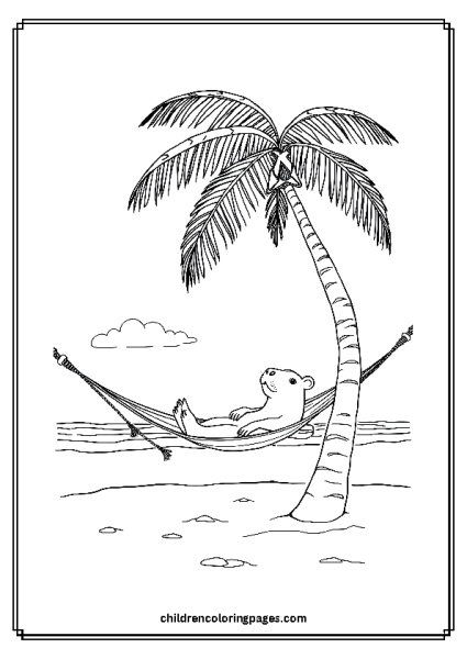 Capybara Relaxing Free PDF Printable