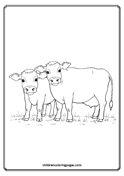 Holstein Cows Free PDF Printable