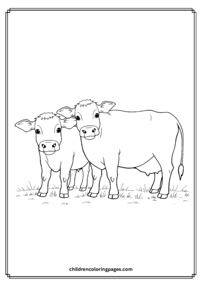 Holstein Cows Free PDF Printable