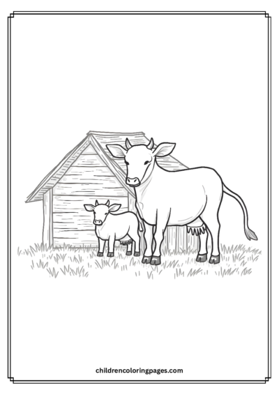 Jersey Cows Free PDF Printable