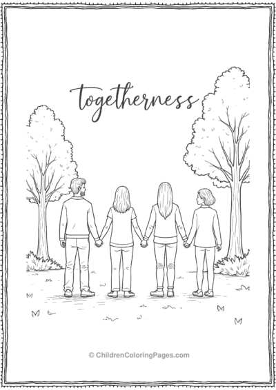 A-Basic-Drawing-Of-A-Line-Of-People-Holding-Hands-scaled Free PDF Printable