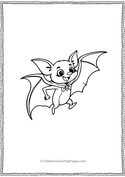 A-Bat-Dressed-As-A-Superhero Free PDF Printable