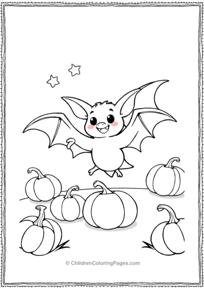 A-Bat-Juggling-Tiny-Pumpkins Free PDF Printable