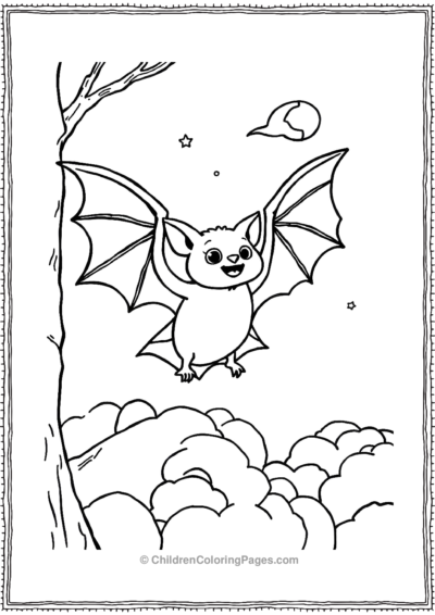 A-Bat-On-A-Quest-To-Find-Sofest-Cloud-To-Rest Free PDF Printable