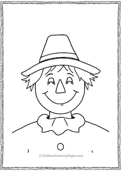 A Cute Scarecrow Free PDF Printable