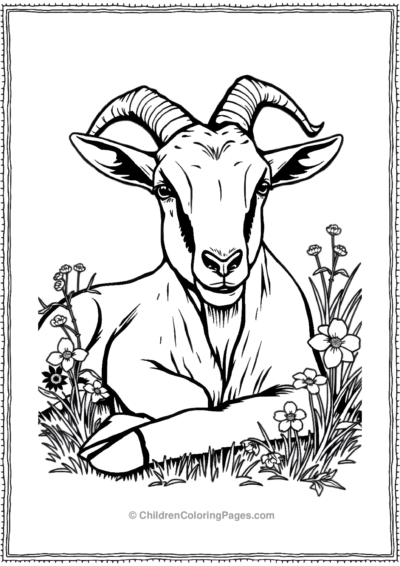 A-Fainting-Goat Free PDF Printable