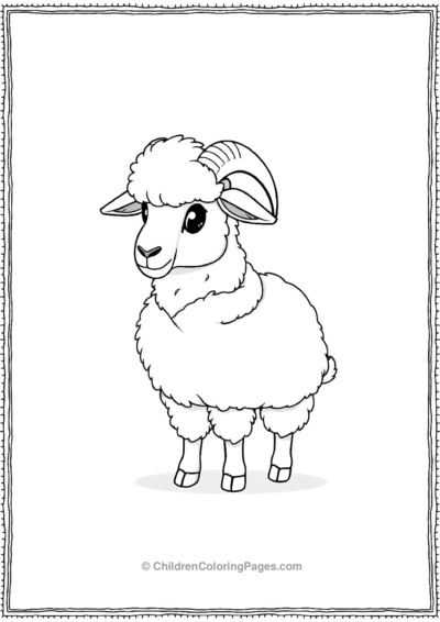 A-Fluffy-Cashmere-Goat Free PDF Printable