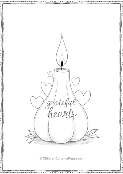 A-Gourd shaped-Candle-Holder Free PDF Printable