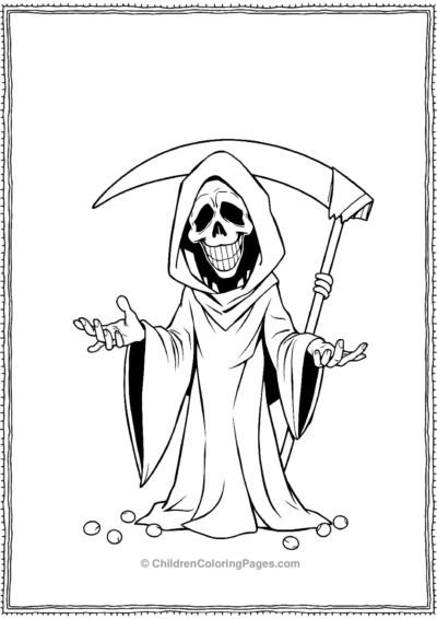 A-Grim-Reaper-With-A-Cheerful-Expression Free PDF Printable