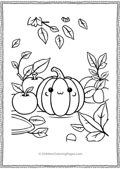 A-Kawai-Thanksgiving Free PDF Printable