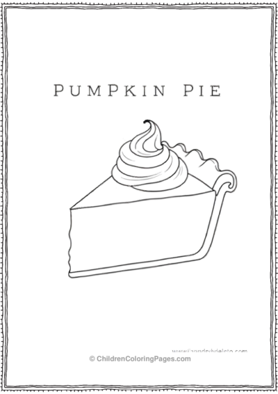 A-Minimalist-Outline-Of-A-Slice-Of-Pumpkin-Pie Free PDF Printable