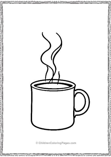 A Mug OF Hot Coco Free PDF Printable