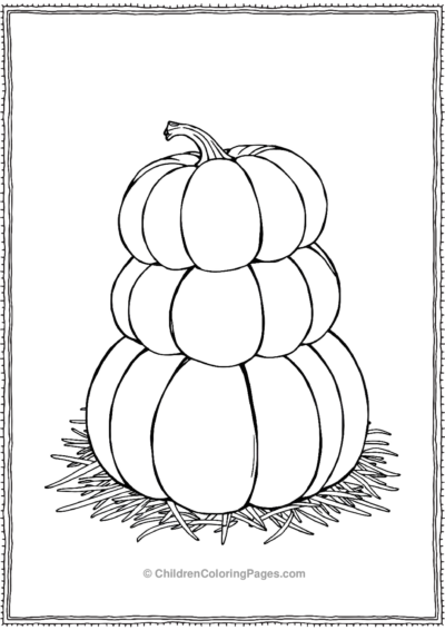 A-Pumpkin-Stack Free PDF Printable