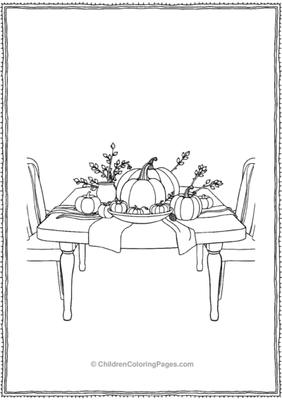 A-Realistic-Depiction-Of-A-Thanksgiving-Feast Free PDF Printable