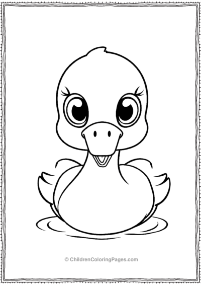 A-Smiling-Swan Free PDF Printable