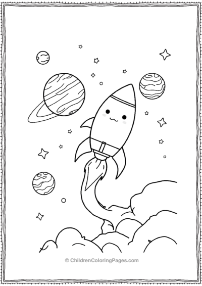 A-Spacerocket-Squishmallow Free PDF Printable