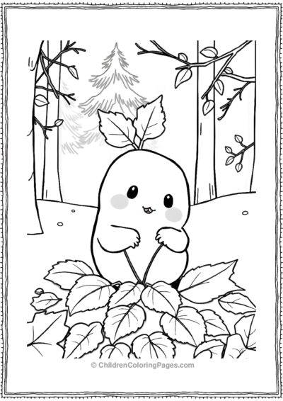 A-Squishmallow-Sorting-Through-Leaves Free PDF Printable