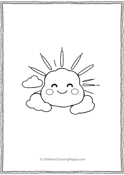 A-Squishmallow-Sun-Shinning Free PDF Printable