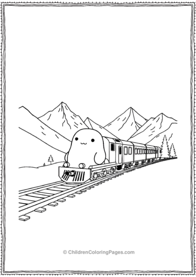 A-Squishmallow-Train Free PDF Printable