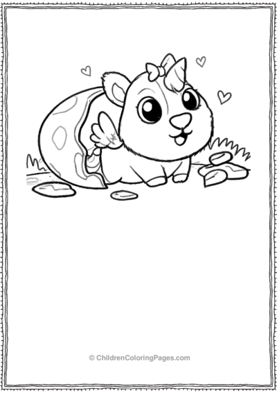 A-Unicorn-Guinea-Pig Free PDF Printable