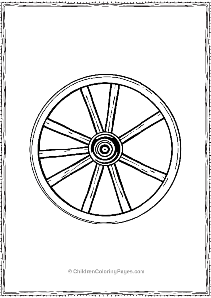 A Wagon Wheel Free PDF Printable