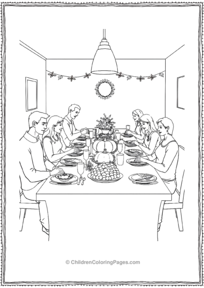 A-family-gathering Free PDF Printable