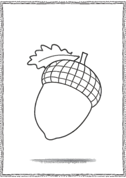 An Acorn Free PDF Printable