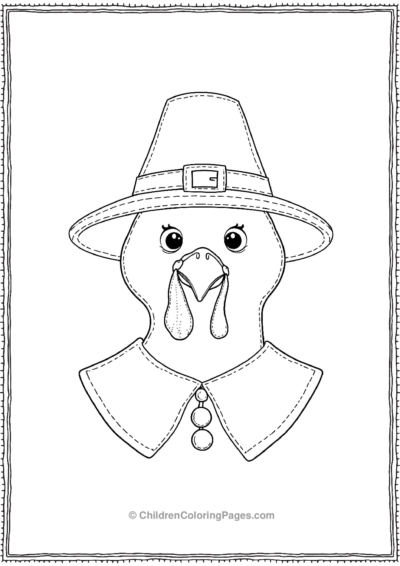 An-Outline-Of-A-Pilgrims-Collar Free PDF Printable