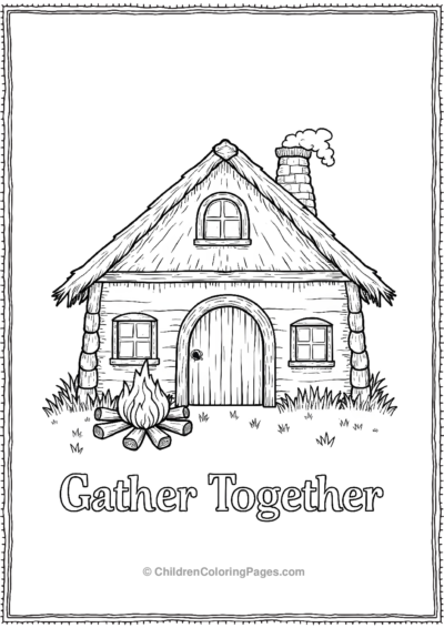 An-Outline-Of-A-Traditional-Longhouse Free PDF Printable