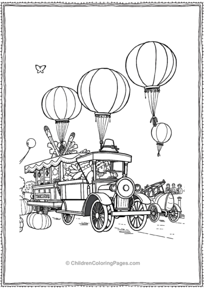 An-old-fashioned-thanksgiving-parade Free PDF Printable