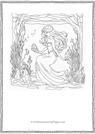 Ariel S Underwater Halloween Free PDF Printable