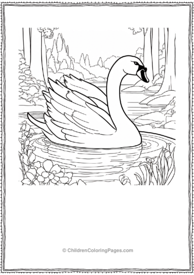 Barbie-As-The-Swan-Princess Free PDF Printable