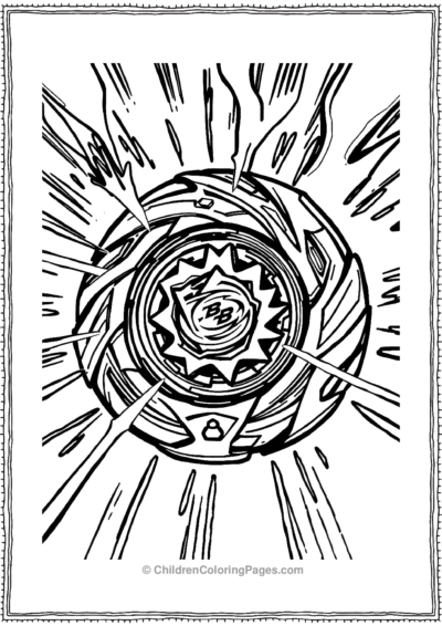 Beyblade-with-Burst-Effects Free PDF Printable