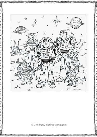 Buzz-Lightyear-s-Alien-Encounter Free PDF Printable