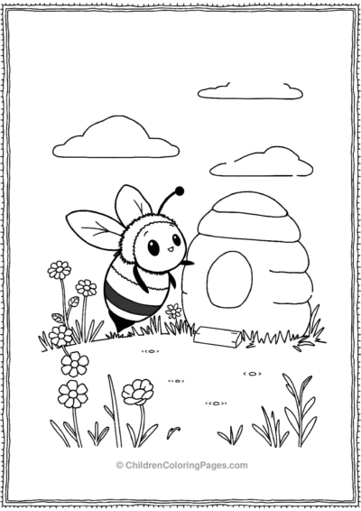 Cartoon-Bumblebee-Squishmallow Free PDF Printable