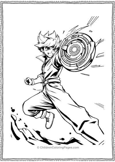 Character-Launching-Beyblade Free PDF Printable