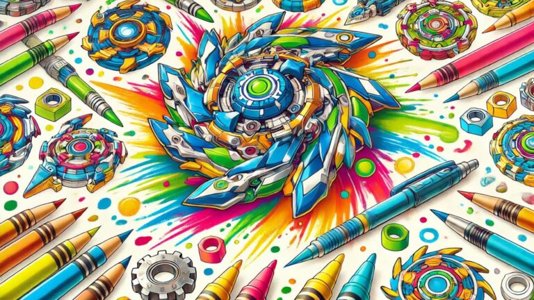 Children Coloring Pages Beyblade