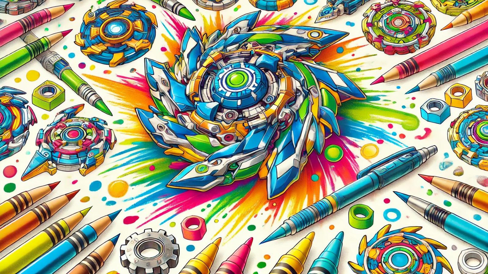 30 Beyblade Coloring Pages: Spin Your Creativity with Printable PDFs 🌀