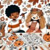 100 Printable Fall & Autumn Coloring Pages for Kids 🍁