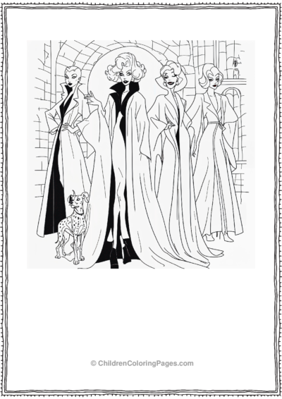 Cruella S Ghostly Fashion Show Free PDF Printable