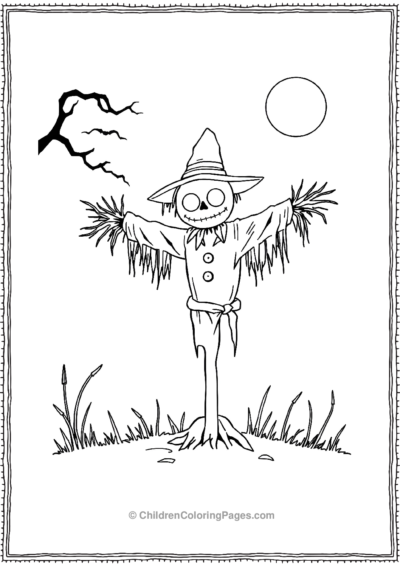 Cute-scarecrow Free PDF Printable