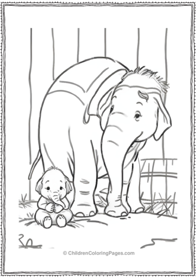 Dumbo-And-His-Mother Free PDF Printable