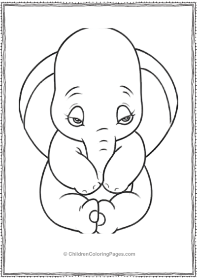 Dumbo-Being-Sleepy Free PDF Printable