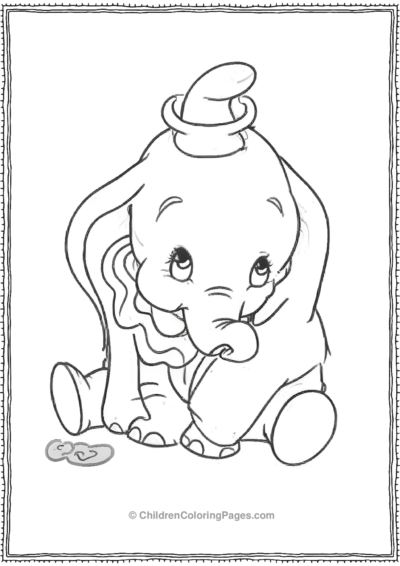 Dumbo-Feeling-Shy Free PDF Printable