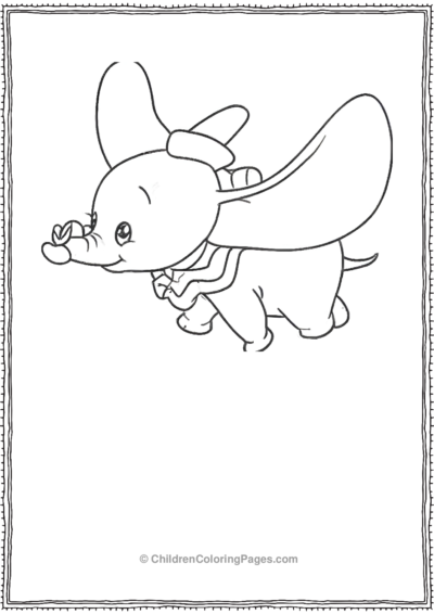 Dumbo-Flying Free PDF Printable