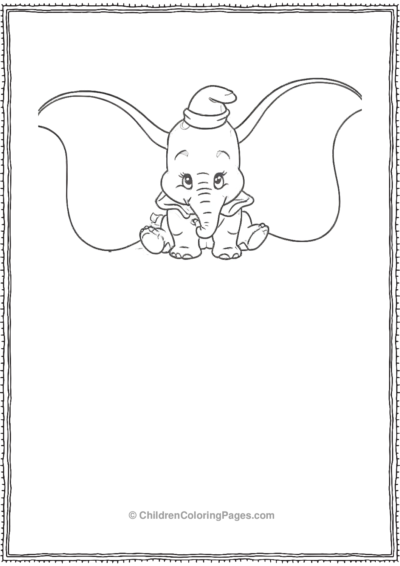 Dumbo-With-His-Large-Ears-scaled Free PDF Printable