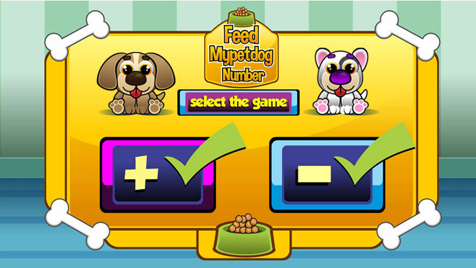 Feed the Dog – Fun Math Game for Kids!