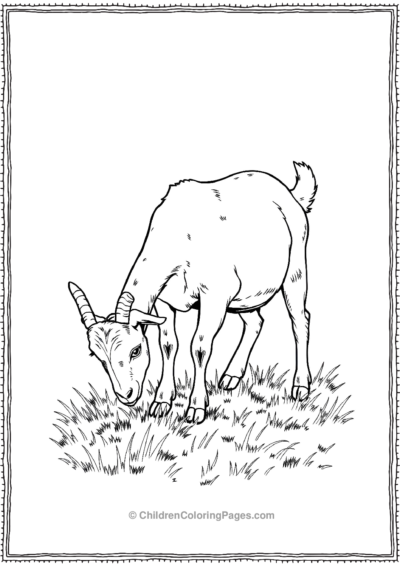 Goat-Grazing Free PDF Printable