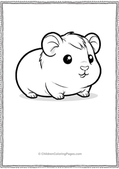 Guinea-Pig-Coloring-Pages Free PDF Printable