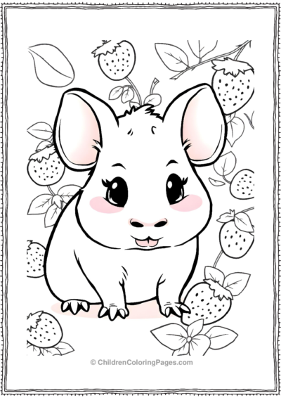 Guinea-Pig-With-Large-Ears Free PDF Printable